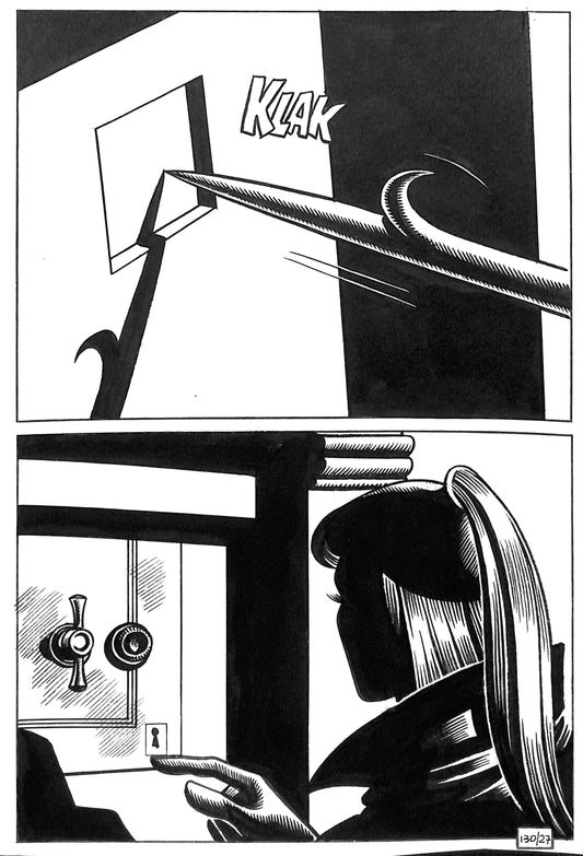 Magnus Satanik - Tavola Originale - Numero 130 pag. 27