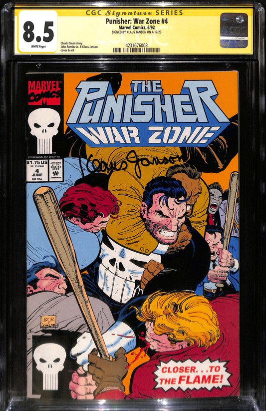 Punisher: War Zone #4 CGC 8.5