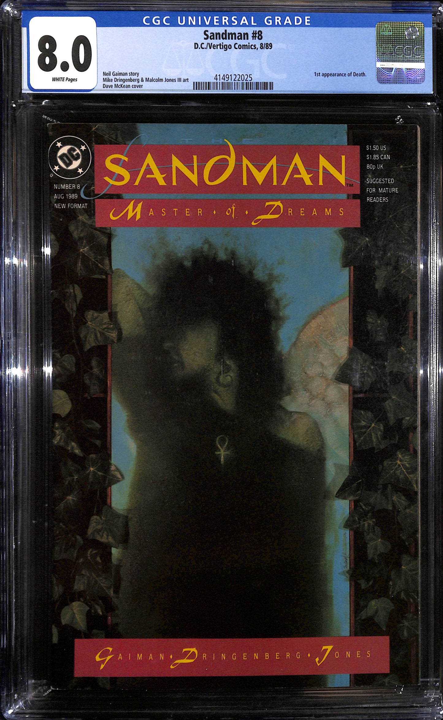Sandman #8 CGC 8.0
