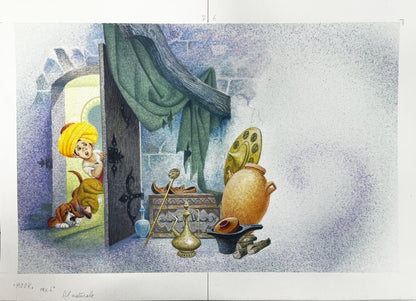 Severino Baraldi – Illustrazione originale – Mook (Tavola 4)