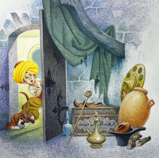 Severino Baraldi – Illustrazione originale – Mook (Tavola 4)