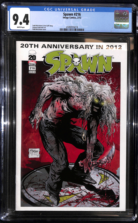 Spawn #216 CGC 9.4