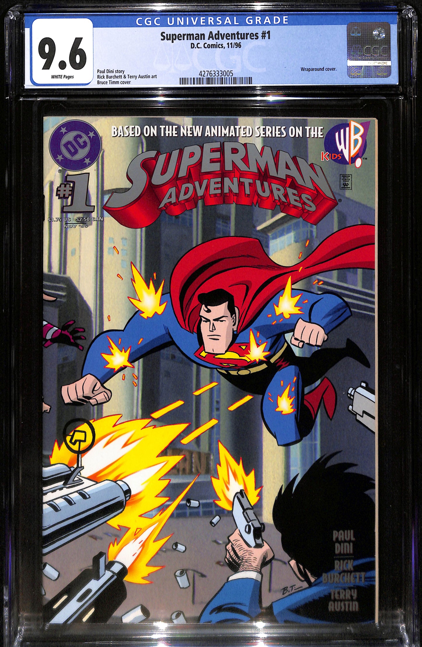 Superman Adventures #1 CGC 9.6
