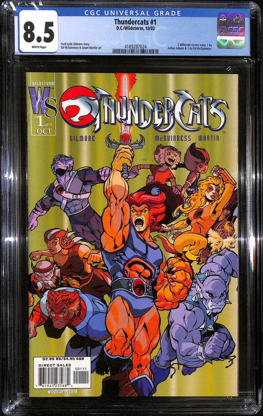 Thundercats #1 CGC 8.5