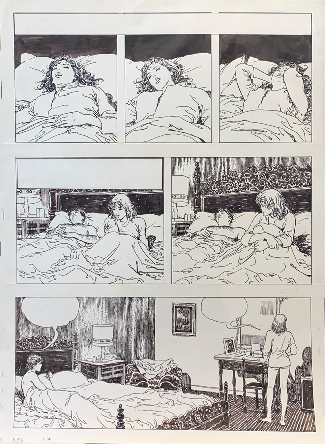 Joe Musial - Original art - The Katzenjammer Kids - Sunday Comic Strip - dated 4-30-61 (King Features)