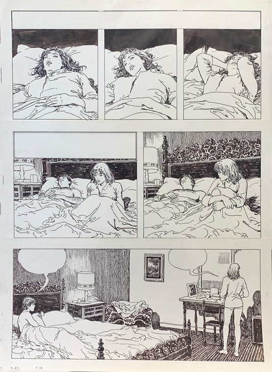 Joe Musial - Original art - The Katzenjammer Kids - Sunday Comic Strip - dated 4-30-61 (King Features)