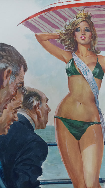 Averardo Ciriello – Illustrazione Originale Copertina "I Casi della Vita #50: La Reginetta" (1986)