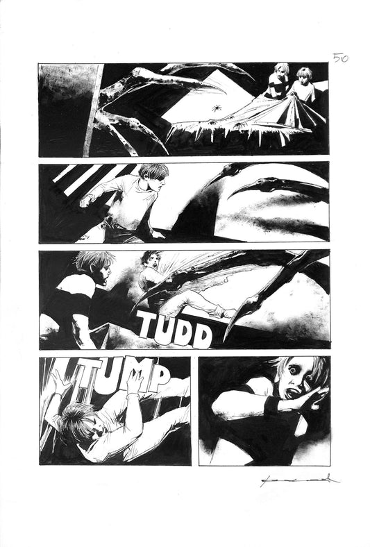 Corrado Roi Tavola Originale Dylan Dog - pag 50 - Momart