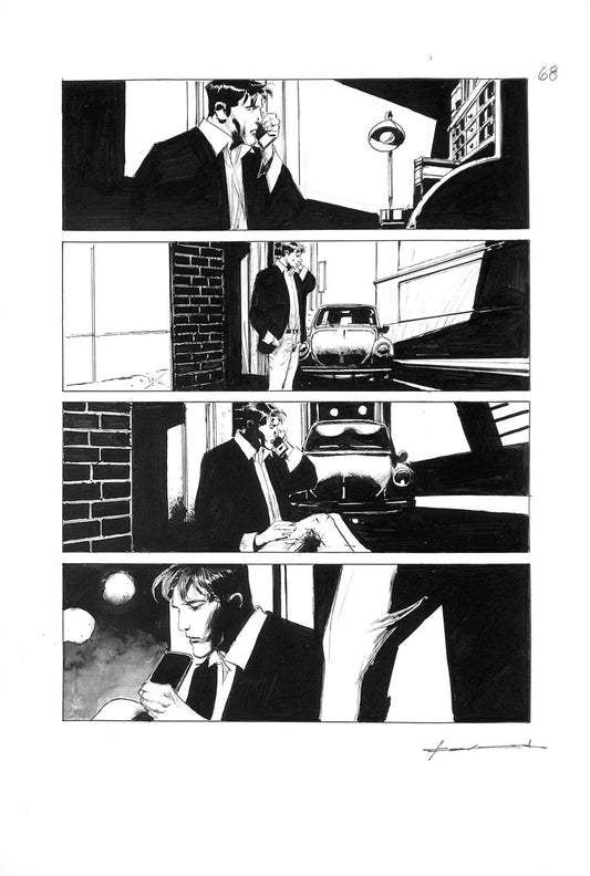 Corrado Roi Tavola Originale Dylan Dog - pag 68 - Momart