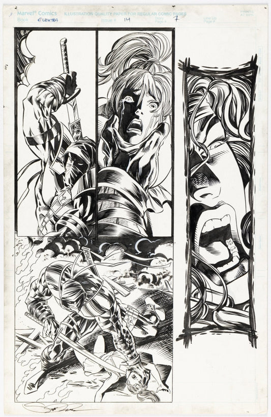 Elektra #14 Pag 7 - Mike Deodato Jr. and Scott Koblish - Momart