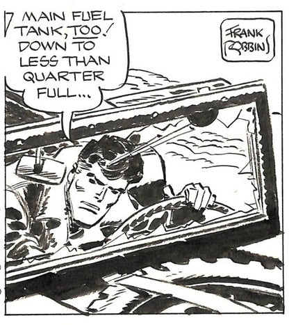 Frank Robbins – Original Art Johnny Hazard "Operation Switch!"