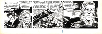 Frank Robbins Johnny Hazard - Tavola originale - Momart