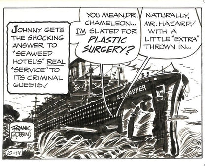Frank Robbins – Striscia "Johnny Hazard" – 8 settembre 1971