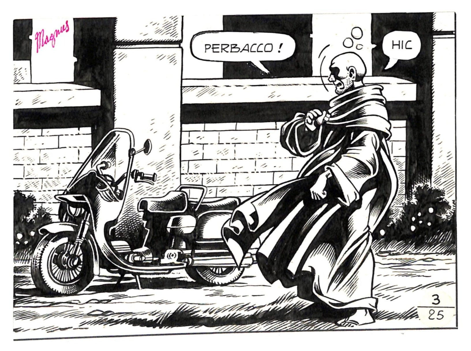 I Briganti Magnus - Volume 1 - Tavola originale - pag. 27 - Momart