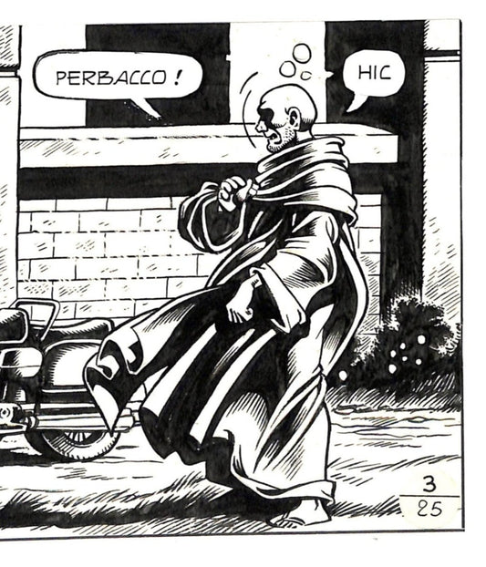 Magnus – Illustrazione Originale "I Briganti" – Volume 2, Pagina 27