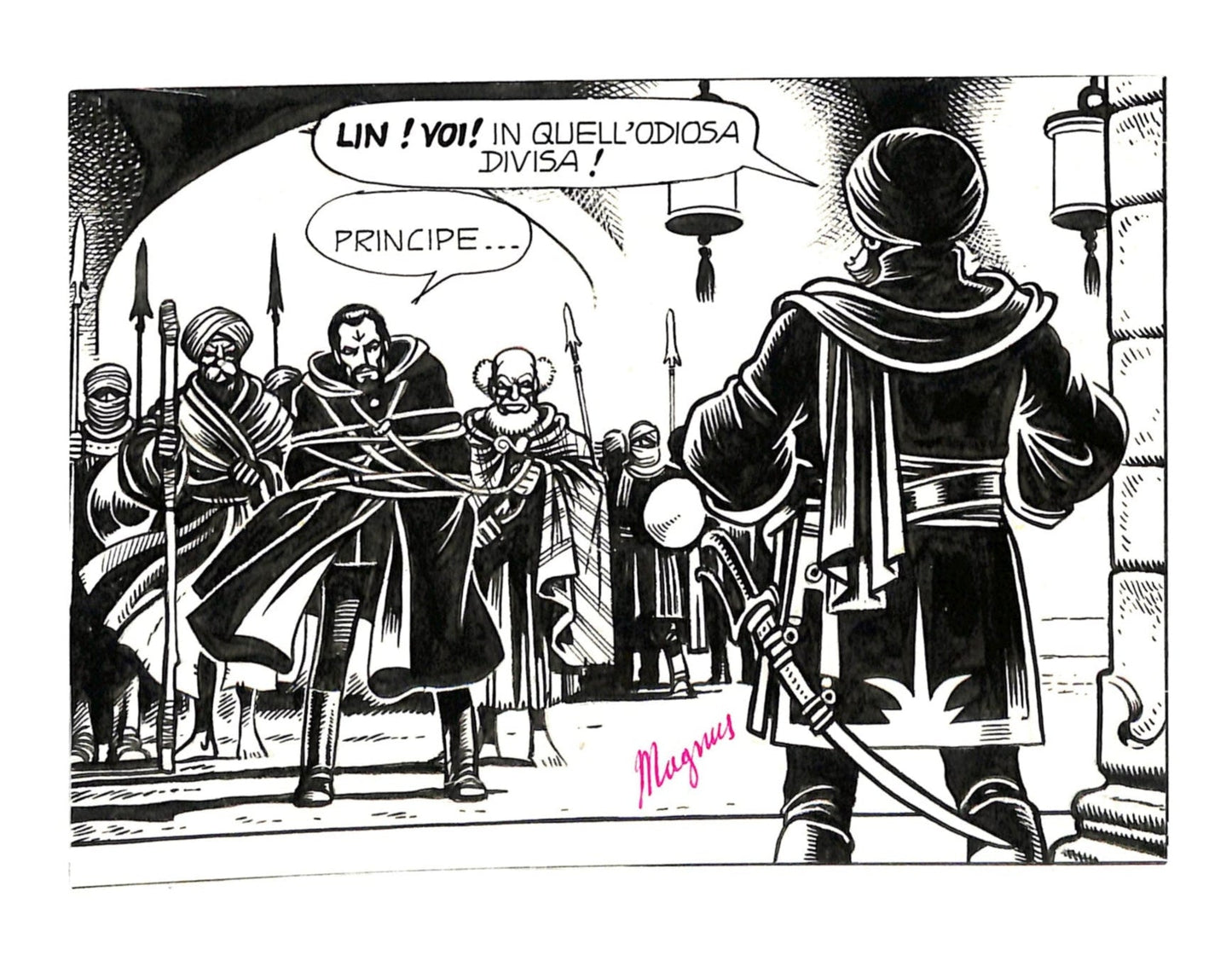 I Briganti Magnus - Volume 2 - Tavola originale - pag. 12 - Momart