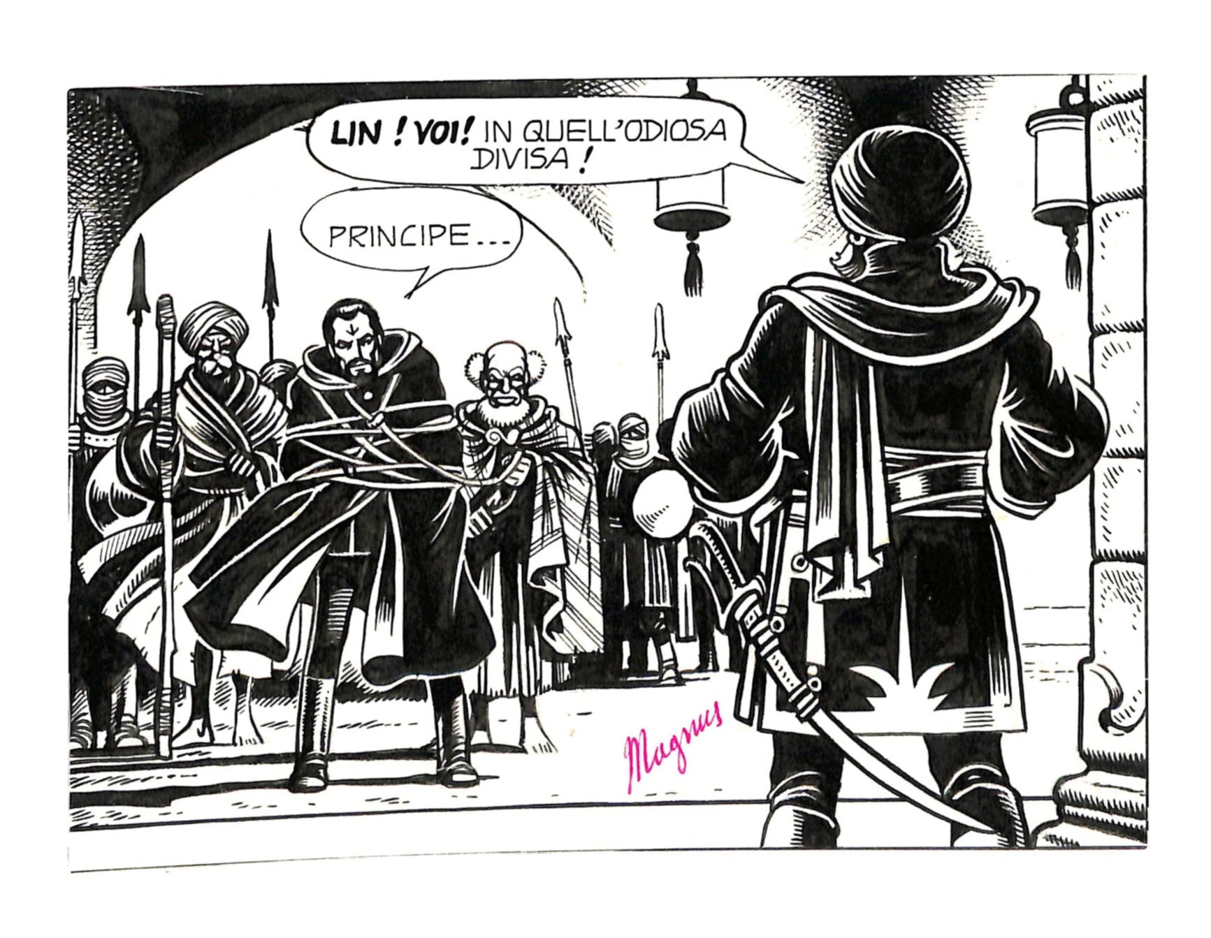 I Briganti Magnus - Volume 2 - Tavola originale - pag. 12 - Momart