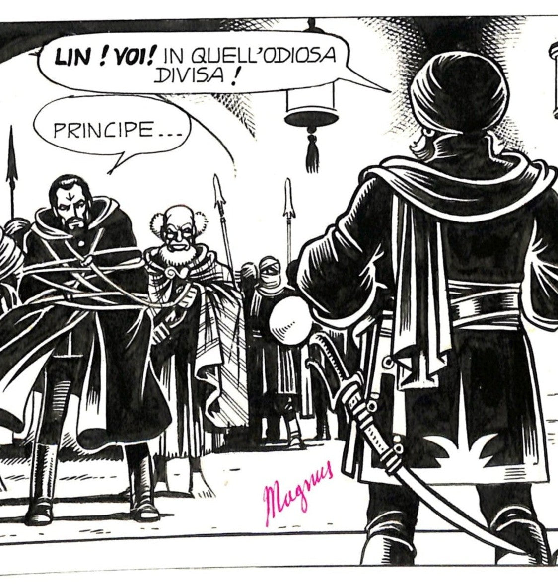 Magnus – Original Table "The Brigands" – Volume 2, Page 12