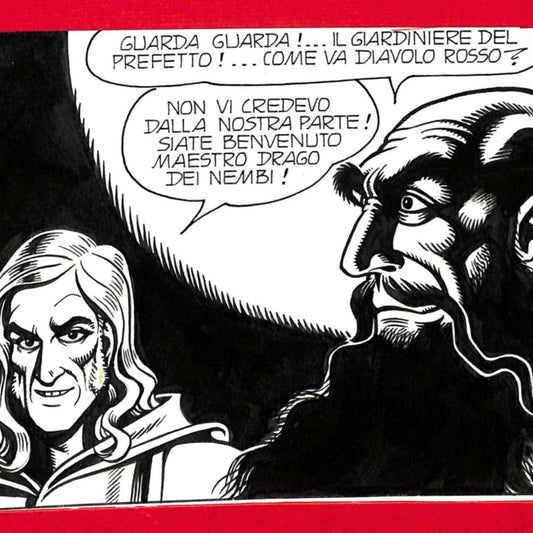 Magnus – Illustrazione Originale "I Briganti" – Volume 2, Pagina 50