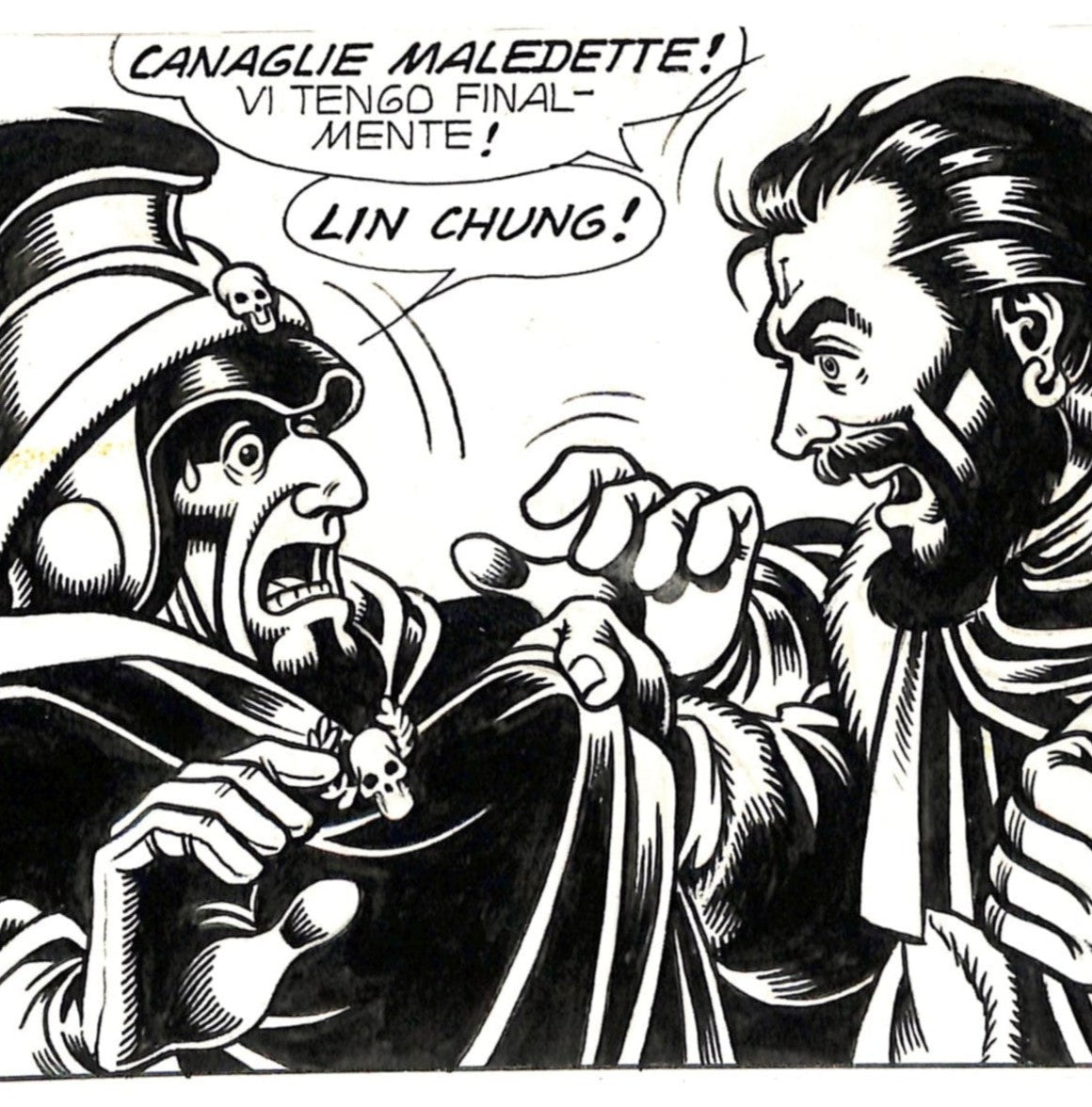 Magnus – Original Table "The Brigands" – Volume 2, Page 7