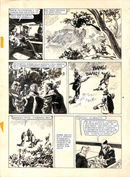 12 Original Tables – Story Launch #47 (1987): "The Right to Judge" – Complete Series