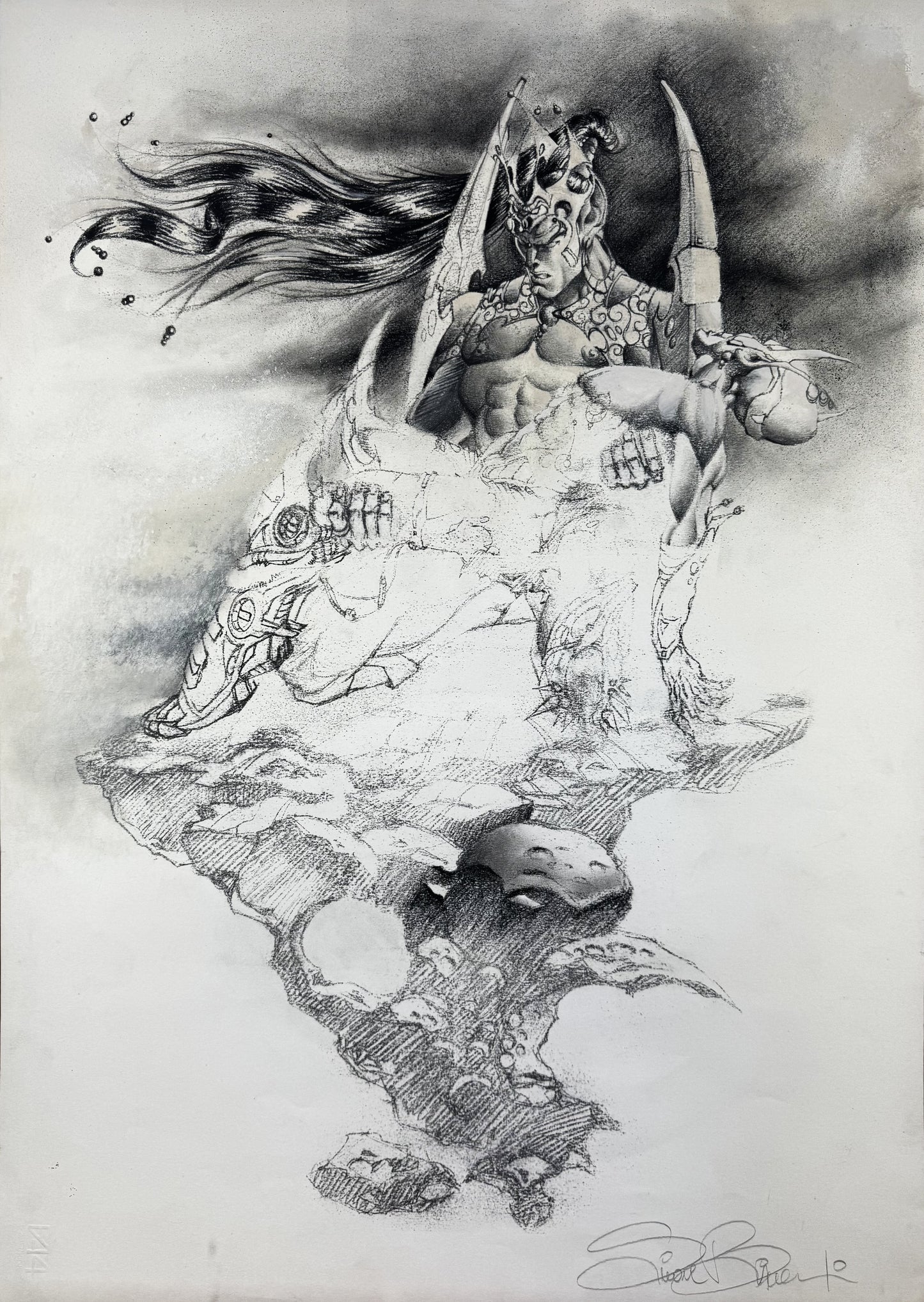 Simone Bianchi – Illustrazione Originale – 1999