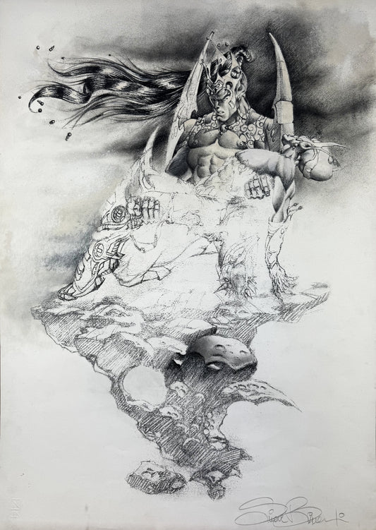 Simone Bianchi – Illustrazione Originale – 1999