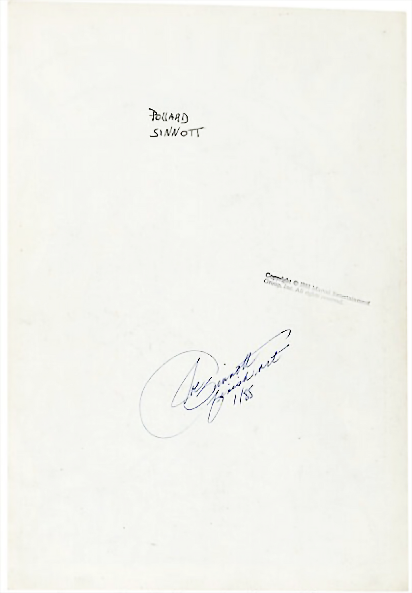 Keith Pollard & Joe Sinnott – Tavola Originale "Fantastic Four #315" – Splash Page 14 – "No Way Out!"