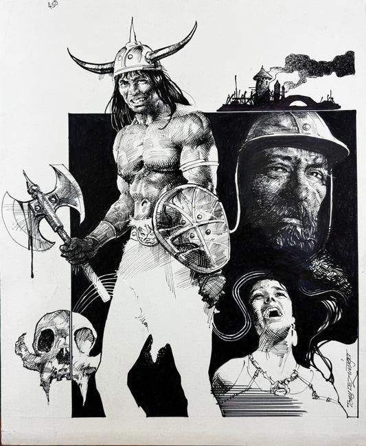 Tony De Zuniga – Illustrazione Originale